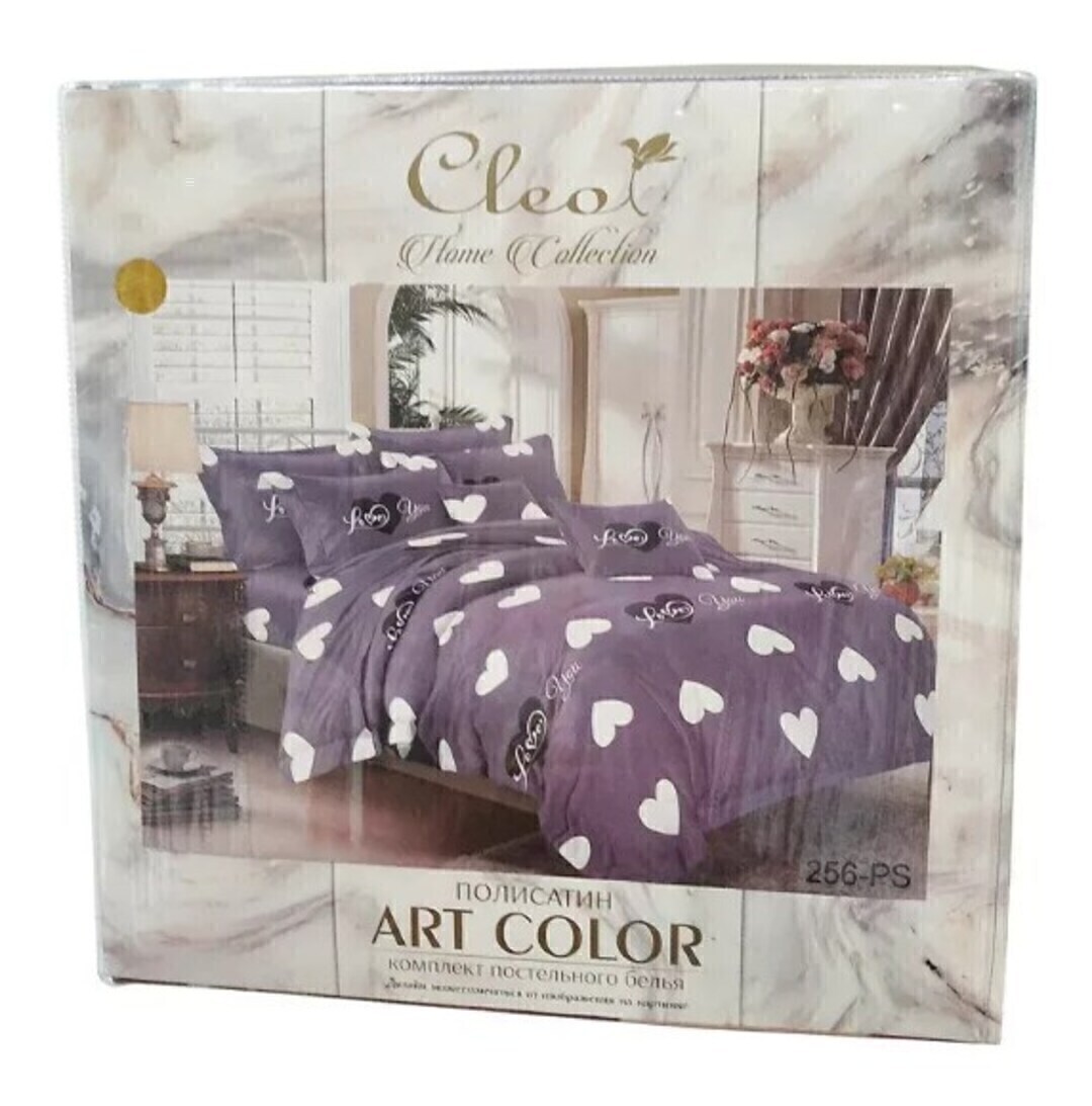 КПБ евро полисатин Art Color AC Клео <AC-037 Скидка 50%>