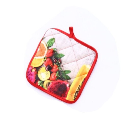 Прихватка стеганая 20*20 хлопок Бояртекс <Королева кухни>