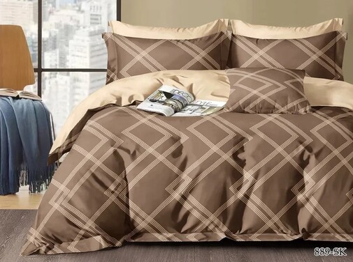 КПБ 2сп сатин в коробке (нав 70*70) Satin de Luxe SK Клео <889-SK>