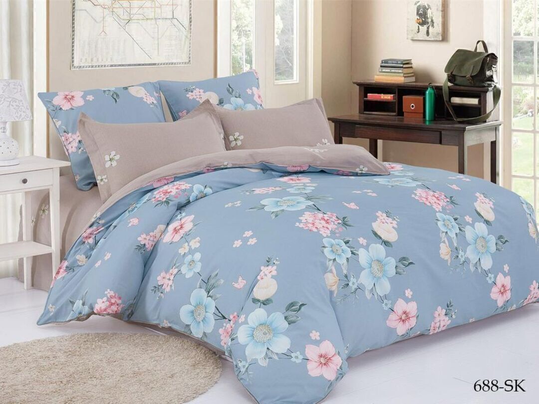 КПБ семейный сатин в коробке Satin de Luxe SK Клео <688-SK>