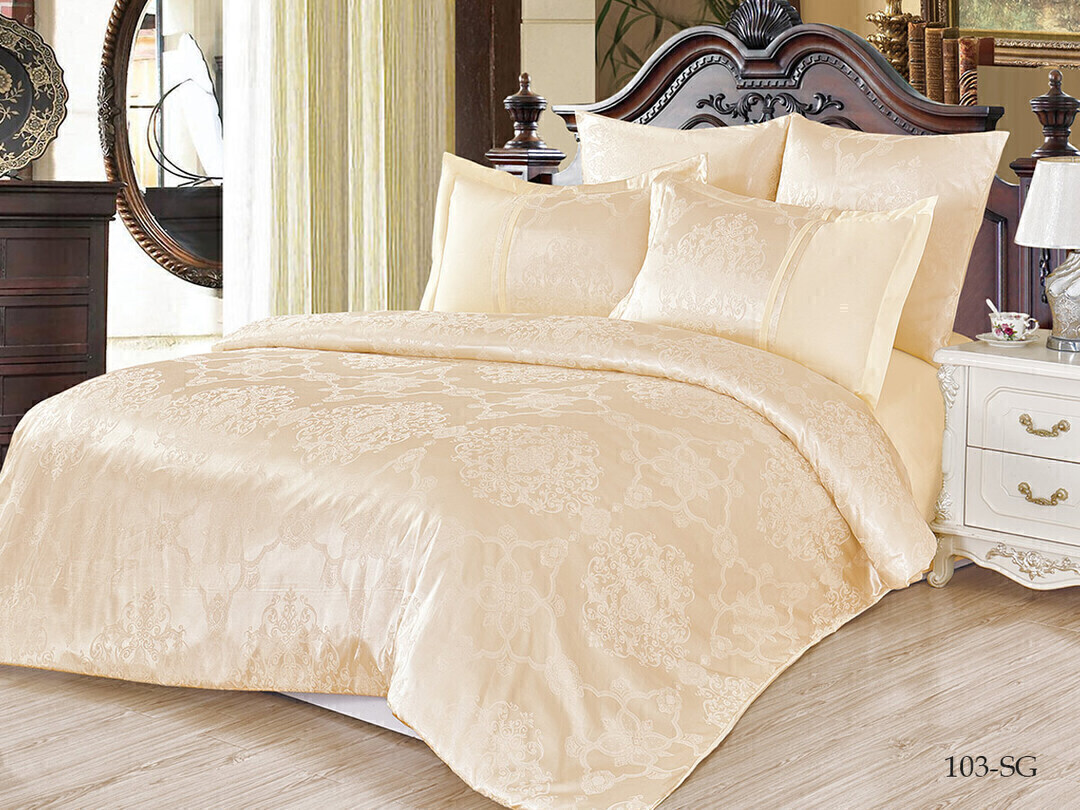 КПБ семейный сатин-жаккард Satin Jacquard SG Клео <SG-103>