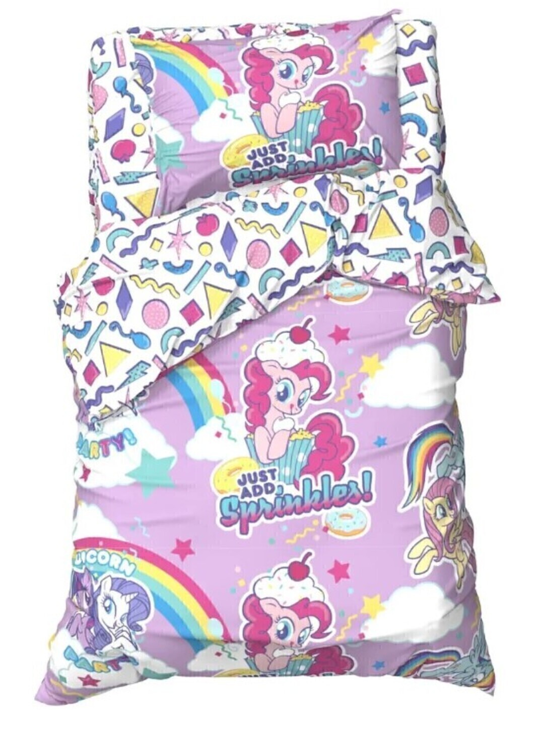 КПБ детский 1,5сп бязь Мульты <5270994  Candy clash My Little Pony>