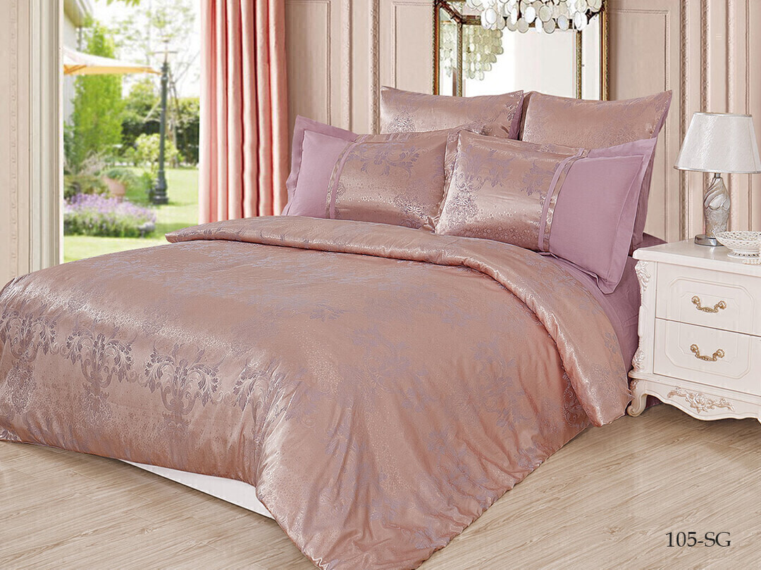 КПБ семейный сатин-жаккард Satin Jacquard SG Клео <SG-105>
