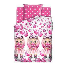 КПБ детский 1,5сп бязь Juno <729141 Bubble gum>