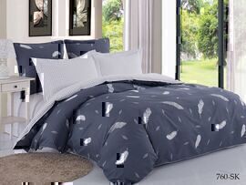 КПБ евро сатин в коробке Satin de Luxe SK Клео <760-SK>