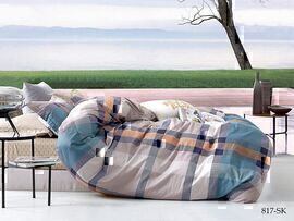 КПБ евро сатин в коробке Satin de Luxe SK Клео <817-SK>