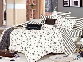 КПБ евро сатин в коробке Satin de Luxe SK Клео <608-SK>