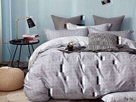 КПБ евро сатин в коробке Satin de Luxe SK Клео <704-SK>