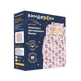 КПБ в детскую кроватку поплин КиндерСон <A08099,  13175-1 Малыши>