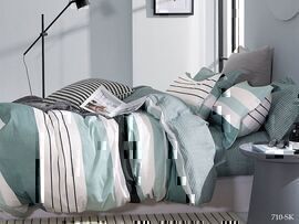 КПБ евро сатин в коробке Satin de Luxe SK Клео <710-SK>