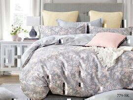 КПБ евро сатин в коробке Satin de Luxe SK Клео <779-SK>