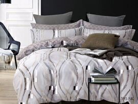КПБ евро сатин в коробке Satin de Luxe SK Клео <591-SK>